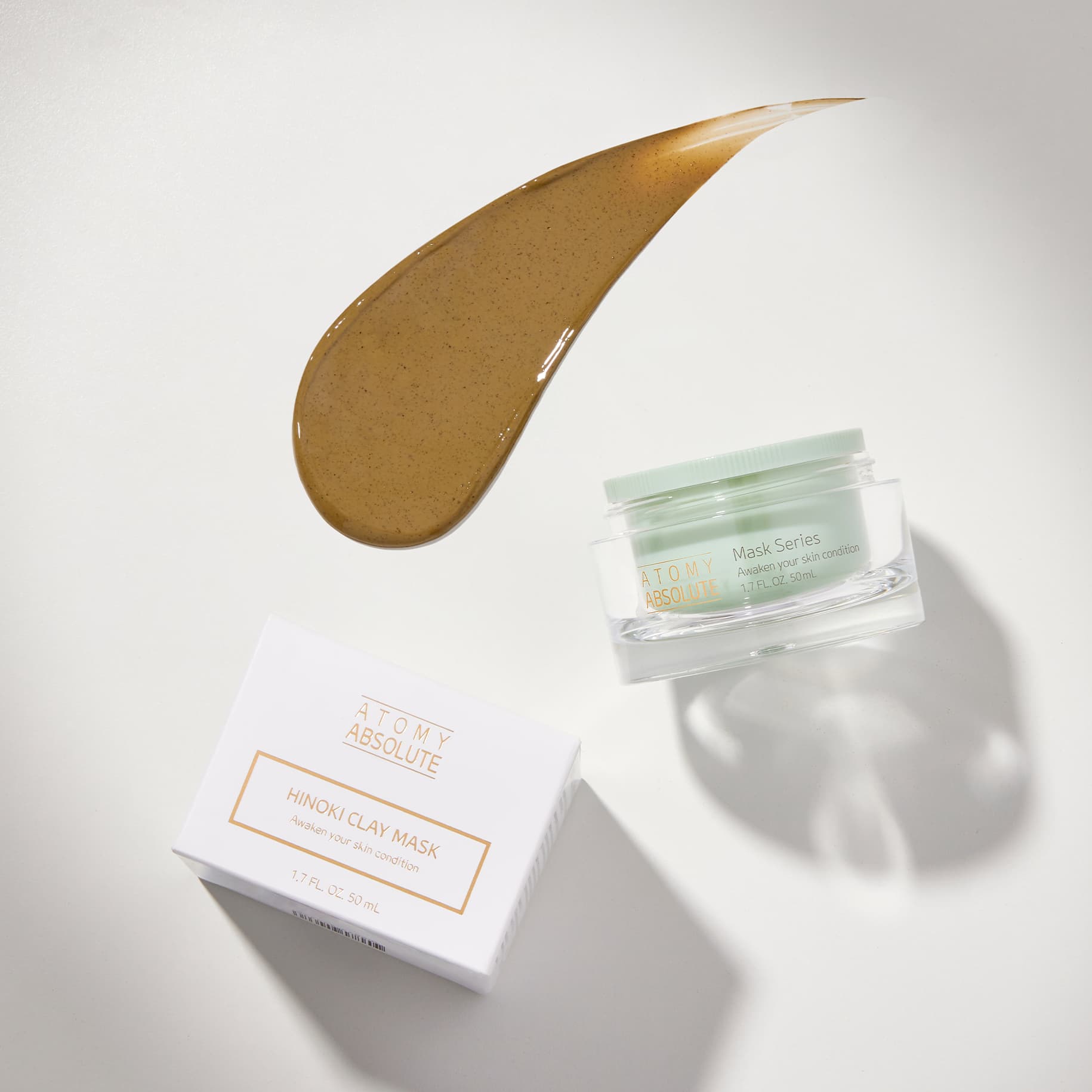 Абсолют Маска "Глина Хиноки" Атоми