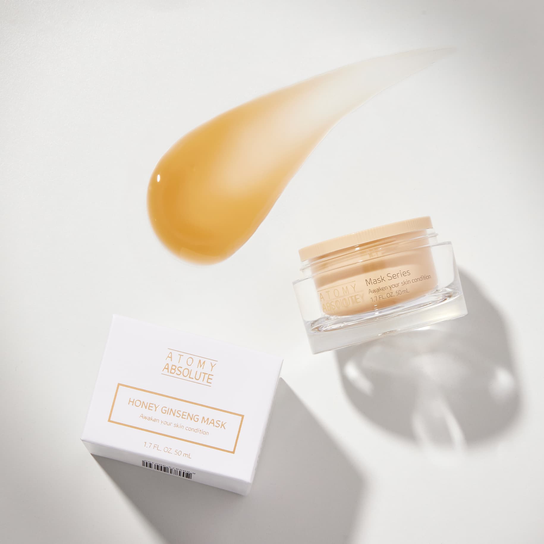 Абсолют маска "Мед и Женьшень" Атоми