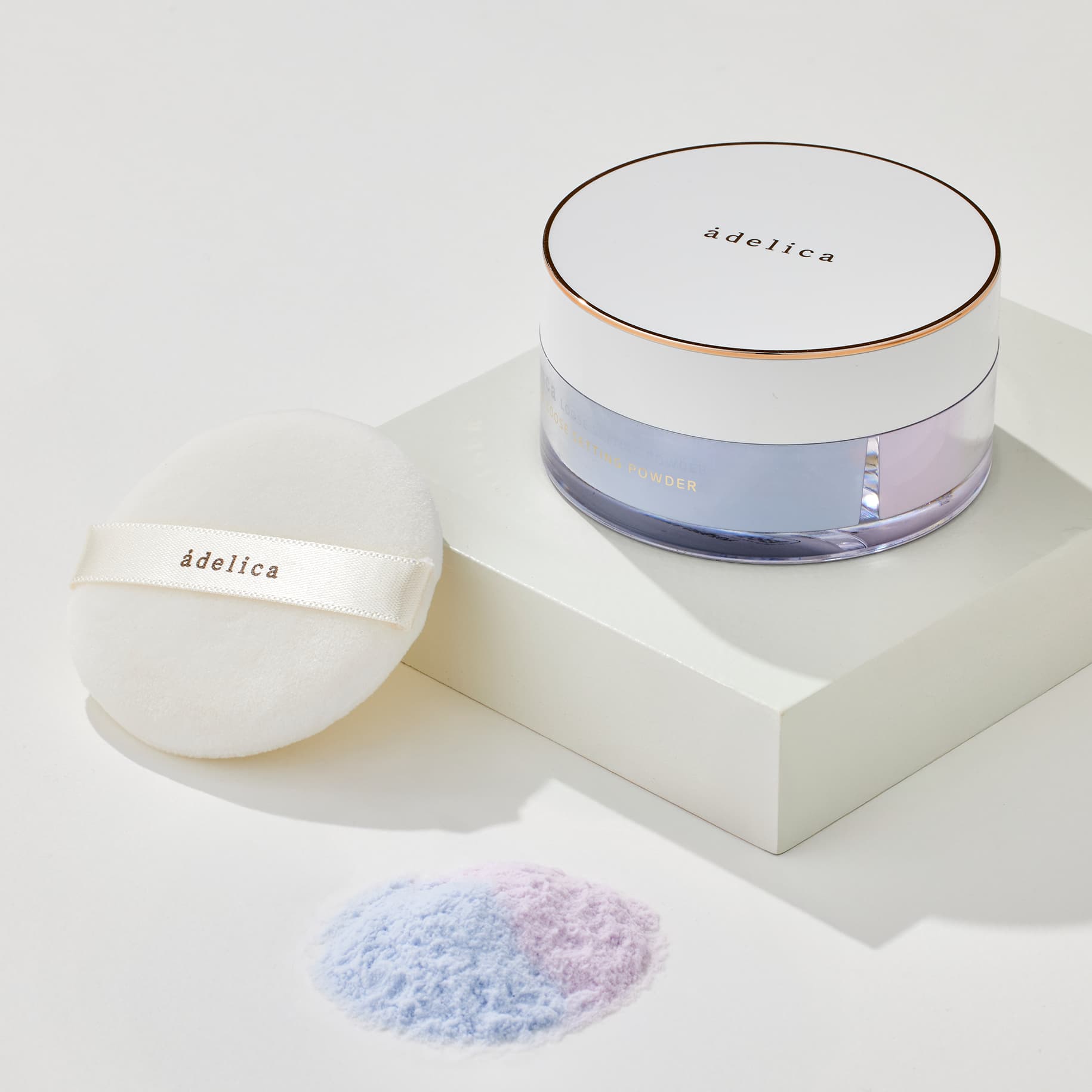 Аделика Рассыпчатая пудра для лица Атоми