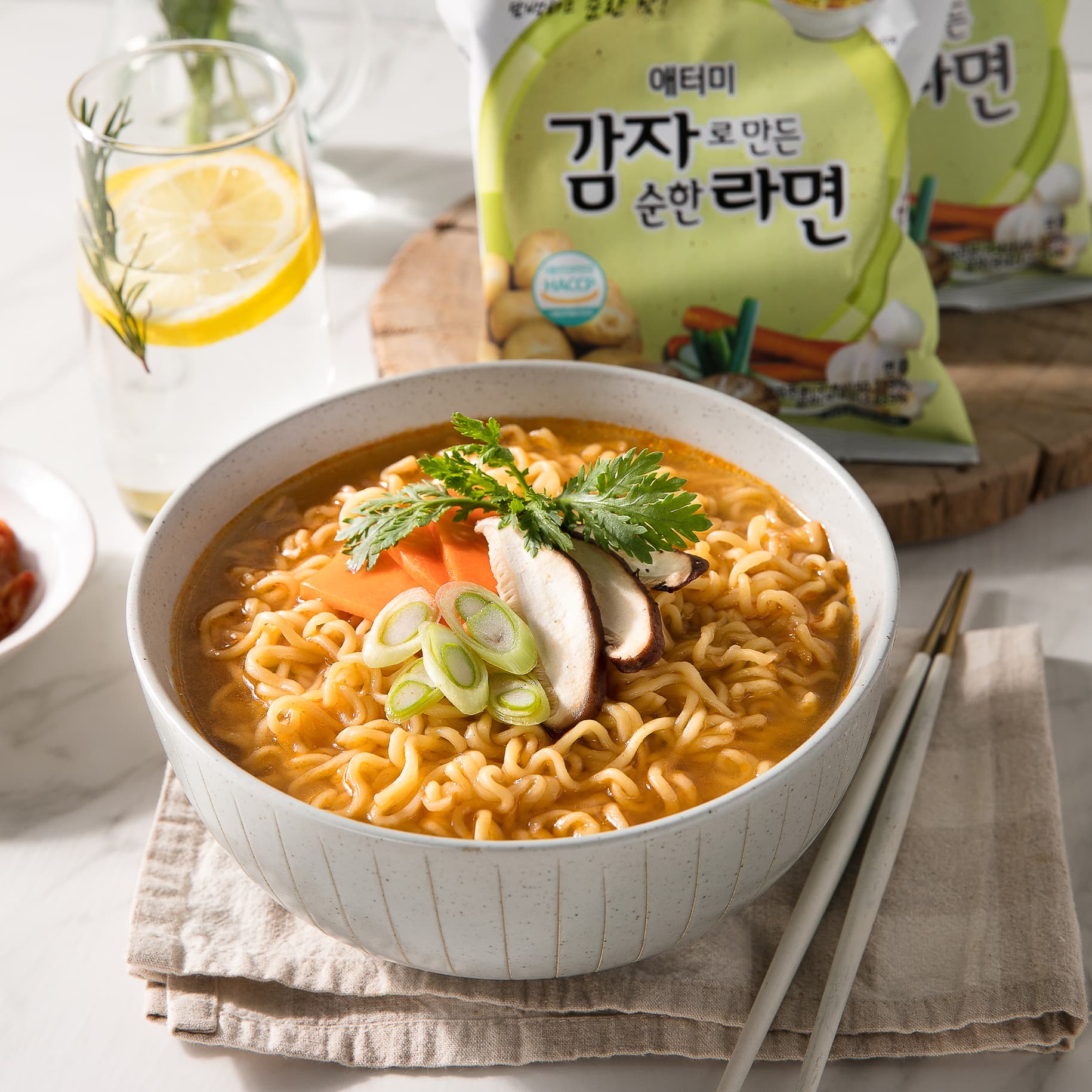 Картофельный рамен Атоми (неострый) 4шт