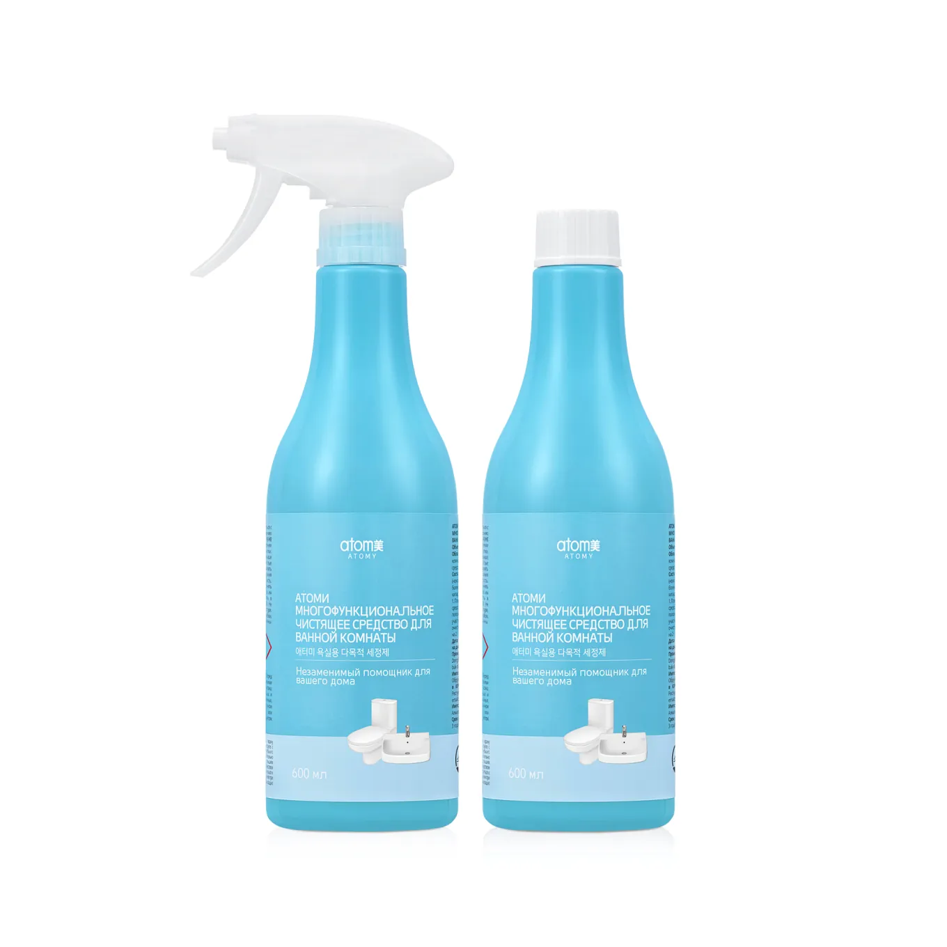 Многофункциональное чистящее средство для ванной комнаты Атоми