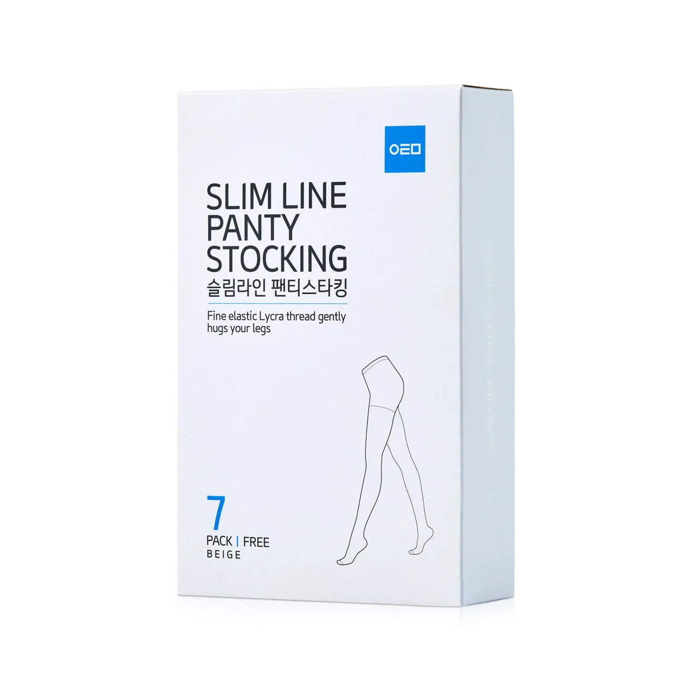 Слим Лайн Капроновые колготки Атоми (черный)