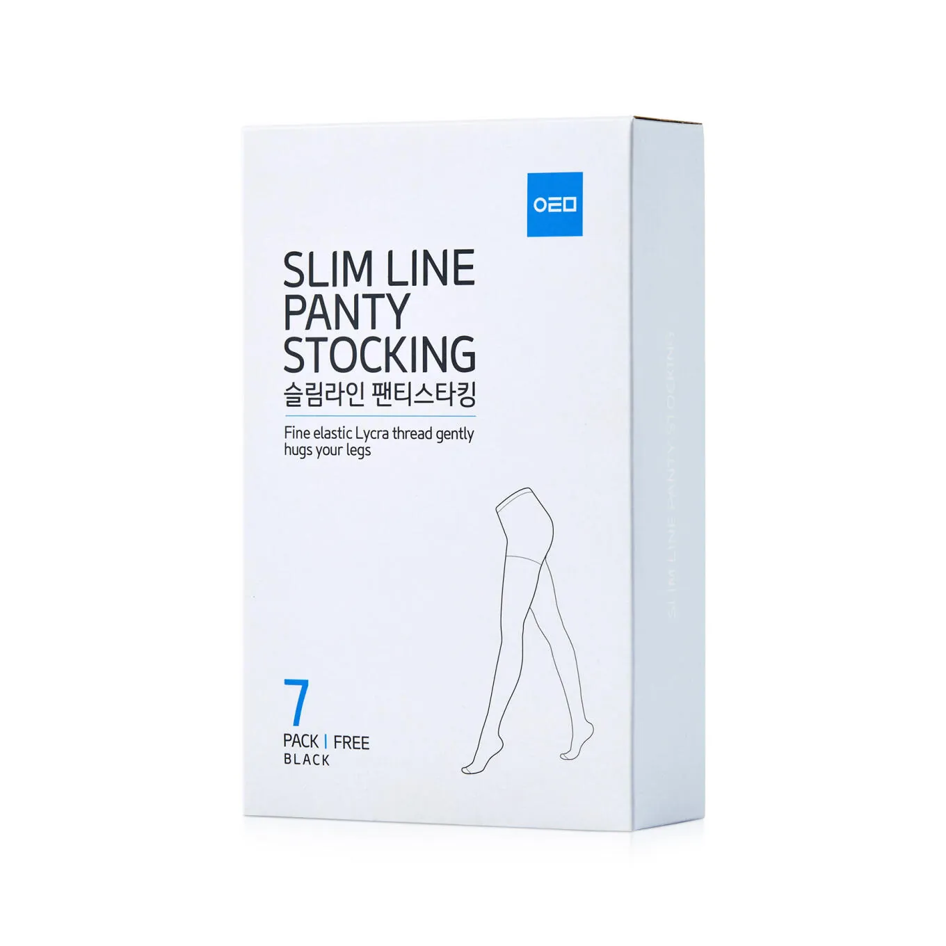 Слим Лайн Капроновые колготки Атоми (черный)