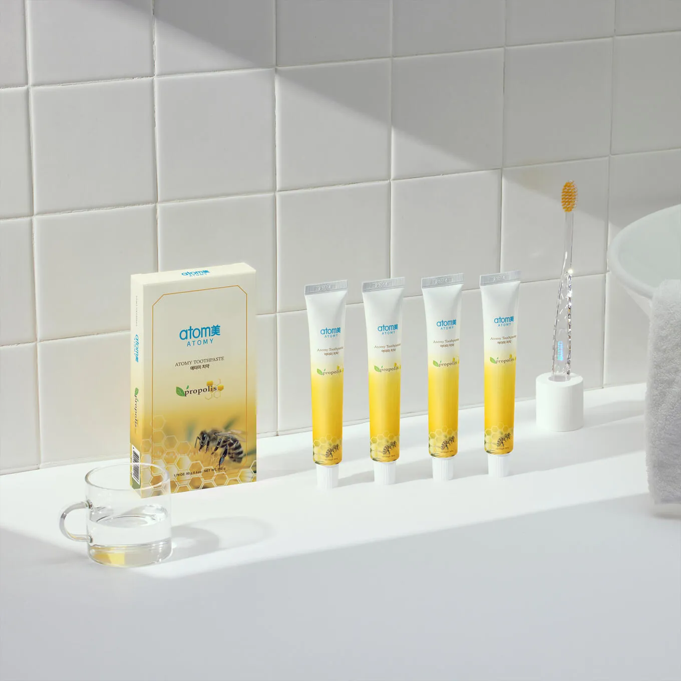 Зубная Паста Набор 4 шт Атоми