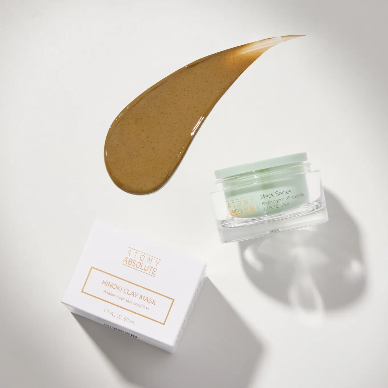 Абсолют Маска "Глина Хиноки" Атоми