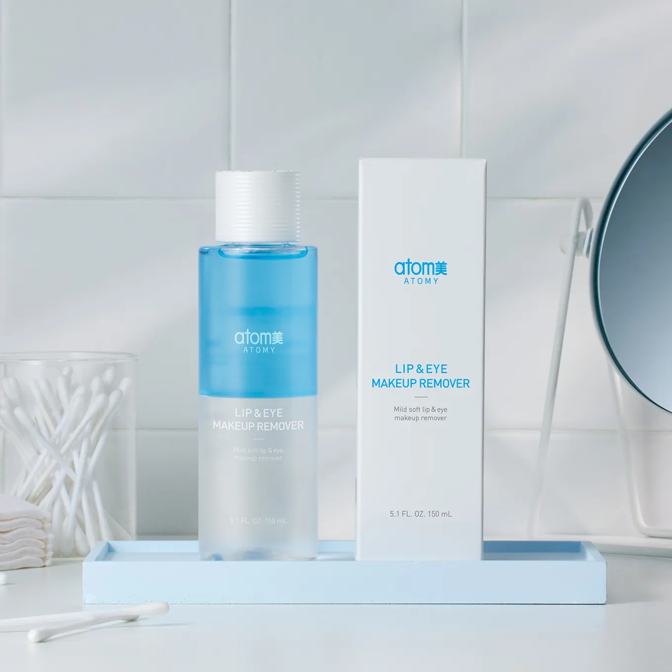 Двухфазное средство для снятия макияжа Атоми